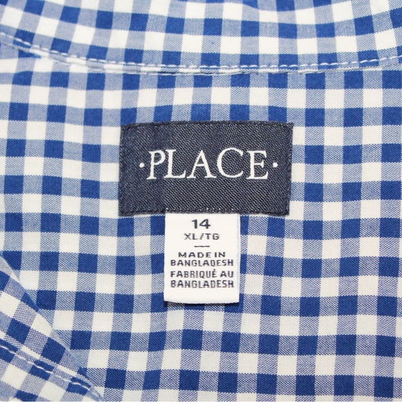 The Children’s Place button-down shirt (boy’s 14/XL) - Picture 3 of 4